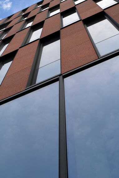 ConceptWall 60 Aluminium Façades - Office building Tiensevest Office Complex located in Leuven, Belgium