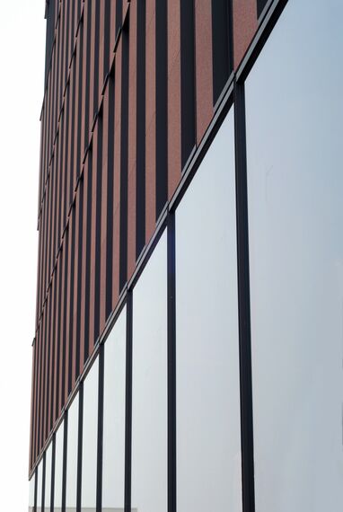 ConceptWall 60 Aluminium Façades - Office building Tiensevest Office Complex located in Leuven, Belgium