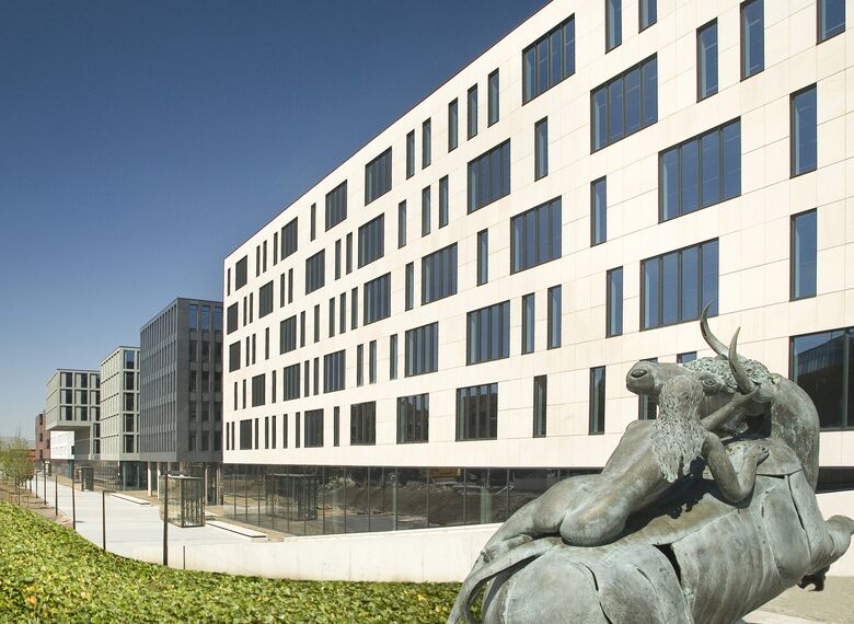 ConceptWall 60 Aluminium Façades - Office building Tiensevest Office Complex located in Leuven, Belgium