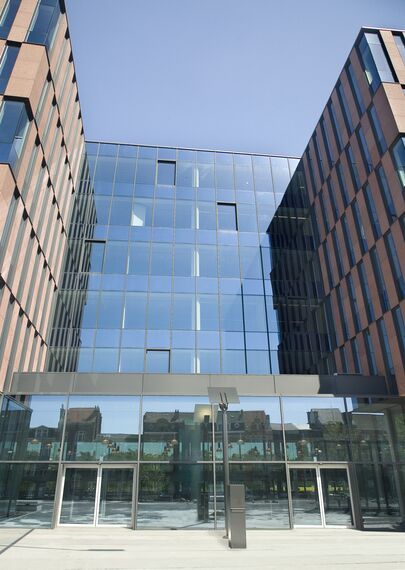 ConceptWall 60 Aluminium Façades - Office building Tiensevest Office Complex located in Leuven, Belgium