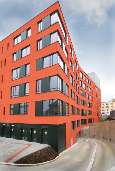 ConceptWall 50 Aluminium Façades and CW 50-FP Aluminium Façades - Office building East Building located in Poznań, Czech Republic