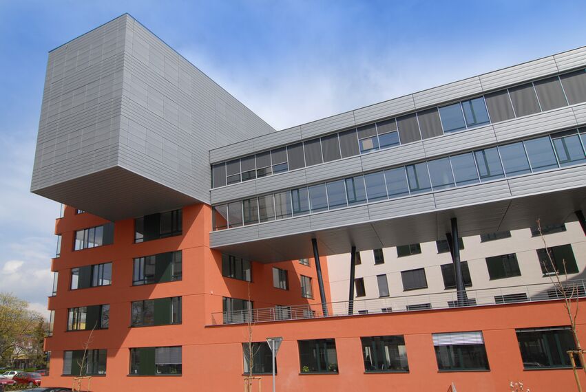 ConceptWall 50 Aluminium Façades and CW 50-FP Aluminium Façades - Office building East Building located in Poznań, Czech Republic