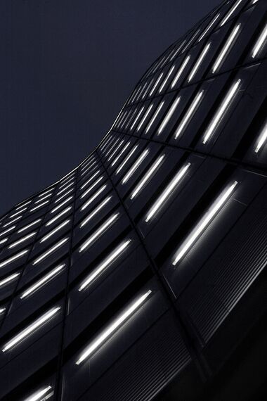 BriseSoleil 100 Solar Shadings and ConceptWall 50 Aluminium Façades - Office building Arkady Wrocławskie located in Wrocław, Poland