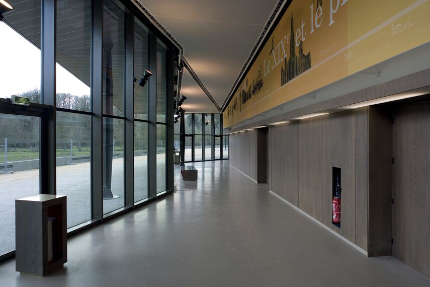 ConceptWall 50 Aluminium Façades and CW 50-FV Aluminium Façades - Museum Historial De La Vendée Museum located in Les Lucs-sur-Boulogne, France