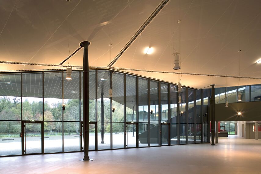 ConceptWall 50 Aluminium Façades and CW 50-FV Aluminium Façades - Museum Historial De La Vendée Museum located in Les Lucs-sur-Boulogne, France