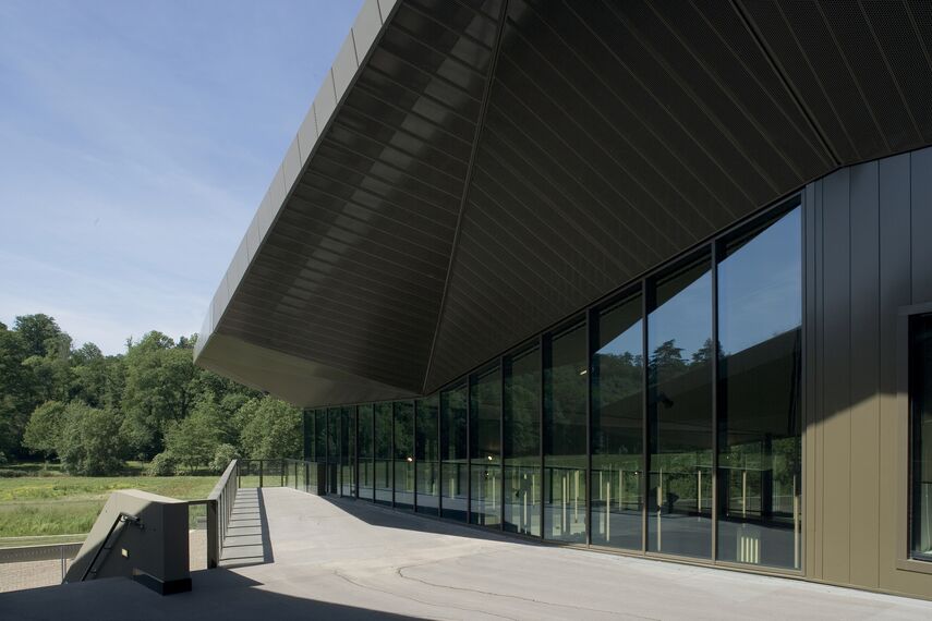 ConceptWall 50 Aluminium Façades and CW 50-FV Aluminium Façades - Museum Historial De La Vendée Museum located in Les Lucs-sur-Boulogne, France