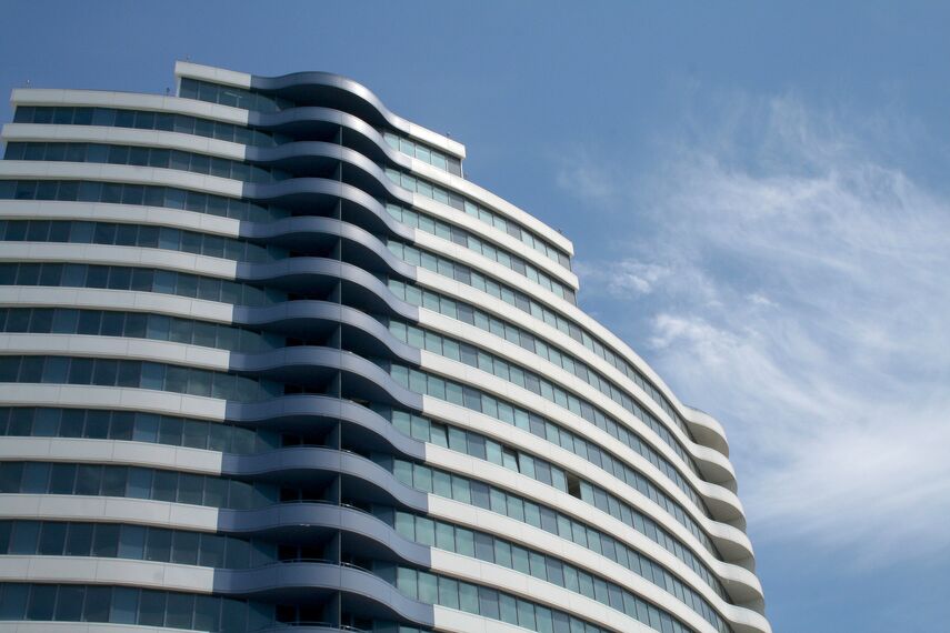 ConceptSystem 77 Aluminium Doors and ConceptSystem 77 Aluminium Windows - Apartmentcomplex White Sails located in Odessa, Ukraine