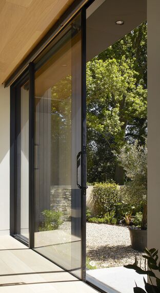 HiFinity Aluminium Sliding & Folding Doors - House Island Rest located in Isle of Wight, United Kingdom