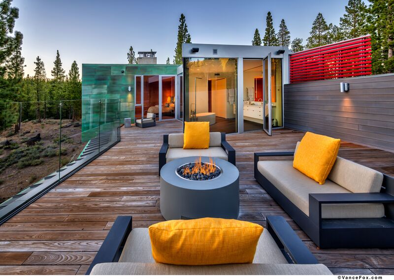 SlimLine 38 Aluminium Windows, SlimLine 38 Aluminium Doors, ConceptWall 50 Aluminium Façades and Mosquito Complementary Systems - Martis Camp located in Truckee, CA, United States of America