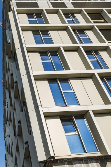 MasterLine 8 Aluminium Windows - De Doktoren located in Antwerp, Belgium