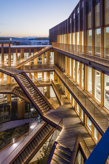 ConceptWall 50 Aluminium Façades - Nexity Regional Headquarters - Lyon Vaise located in Lyon, France