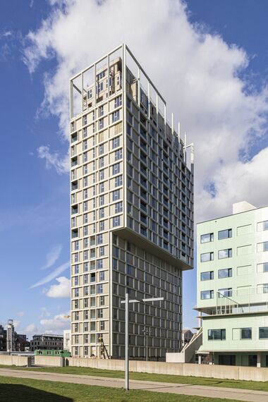 MasterLine 8 Aluminium Windows - De Doktoren located in Antwerp, Belgium