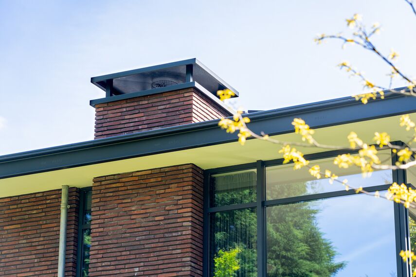 SlimLine 38 Aluminium Windows and SlimLine 38 Aluminium Doors - Villa Trompenberg located in Hilversum, The Netherlands