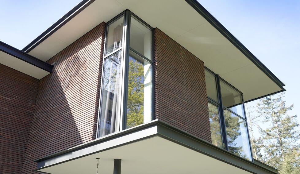SlimLine 38 Aluminium Windows and SlimLine 38 Aluminium Doors - Villa Trompenberg located in Hilversum, The Netherlands