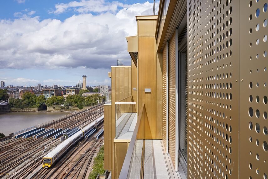 ConceptSystem 77 Aluminium Doors and ConceptWall 60 Aluminium Façades - Battersea Power Station - Faraday House
 located in London, United Kingdom