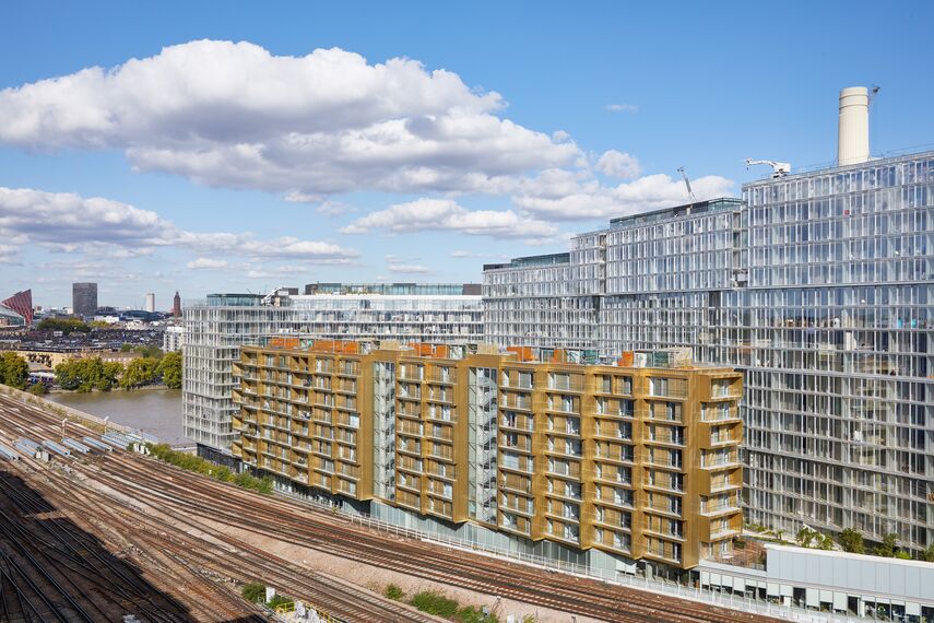 ConceptSystem 77 Aluminium Doors and ConceptWall 60 Aluminium Façades - Battersea Power Station - Faraday House
 located in London, United Kingdom