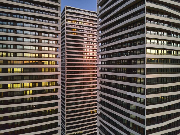 MasterLine 8 Aluminium Windows and MasterLine 8 Aluminium Doors - Three Point Dübendorf located in Zürich, Switzerland