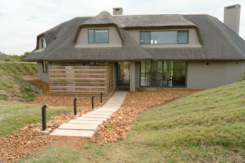 ConceptFolding 77 Aluminium Sliding & Folding Doors, MasterPatio Aluminium Sliding & Folding Doors, MasterLine 8 Aluminium Windows, Mosquito Complementary Systems, MasterLine 8 Aluminium Doors and MasterLine 8 Pivot Door Aluminium Doors - Bush House located in Herbertsdale, South-Africa