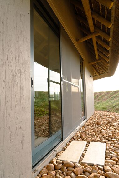 ConceptFolding 77 Aluminium Sliding & Folding Doors, MasterPatio Aluminium Sliding & Folding Doors, MasterLine 8 Aluminium Windows, Mosquito Complementary Systems, MasterLine 8 Aluminium Doors and MasterLine 8 Pivot Door Aluminium Doors - Bush House located in Herbertsdale, South-Africa