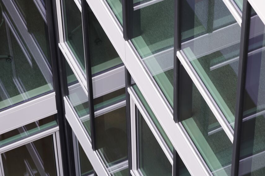 SlimLine 38 Aluminium Windows, SlimLine 38 Aluminium Doors and CW 50-SL Aluminium Façades - Villa Malevart located in Paris, France