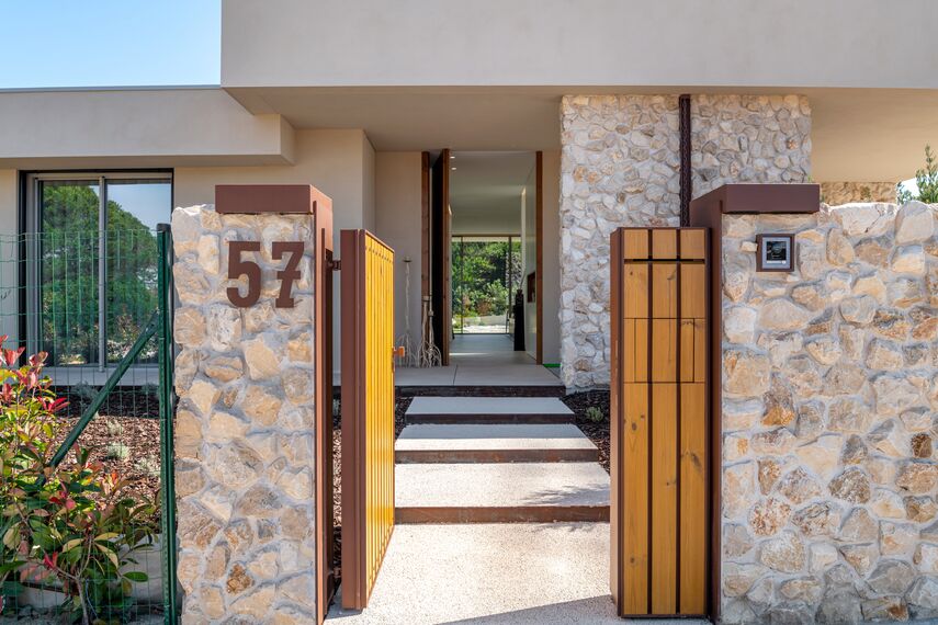 SlimPatio 68 Aluminium Sliding & Folding Doors and MasterLine 8 Aluminium Windows - Lagoon Village located in Óbidos, Portugal