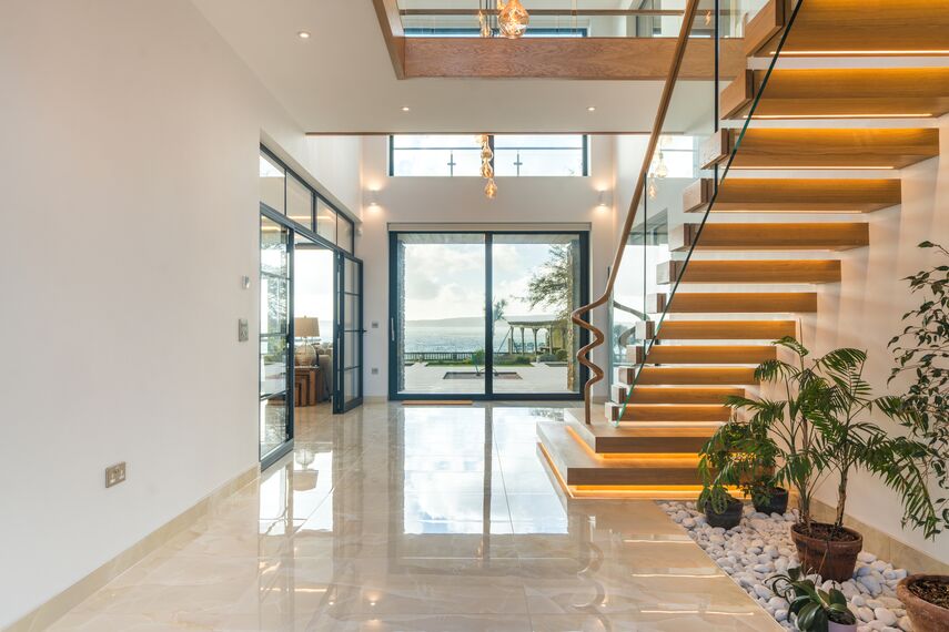 SlimLine 68 Aluminium Windows, ConceptPatio 130 Aluminium Sliding & Folding Doors and ConceptSystem 77 Aluminium Doors - Waters Edge located in Exeter, United Kingdom