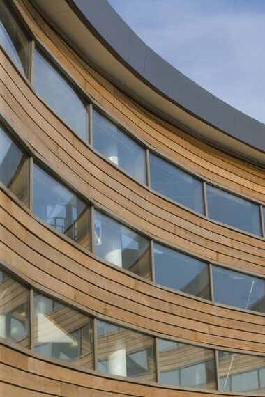 ConceptWall 50 Aluminium Façades and EcoSystem 50 Aluminium Windows - Appleton Academy located in Leeds, United Kingdom