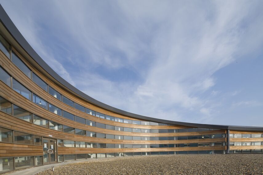 ConceptWall 50 Aluminium Façades and EcoSystem 50 Aluminium Windows - Appleton Academy located in Leeds, United Kingdom