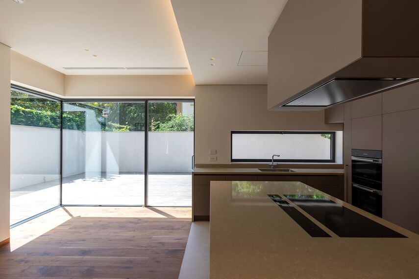 HiFinity Aluminium Sliding & Folding Doors - Villa JCV located in Bucharest, Romania