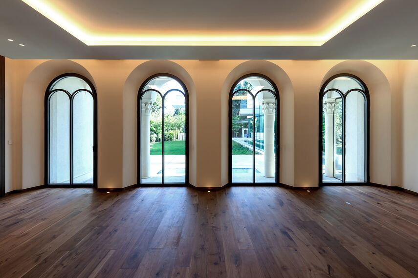 HiFinity Aluminium Sliding & Folding Doors - Villa JCV located in Bucharest, Romania