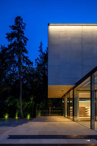 HiFinity Aluminium Sliding & Folding Doors - Villa JCV located in Bucharest, Romania