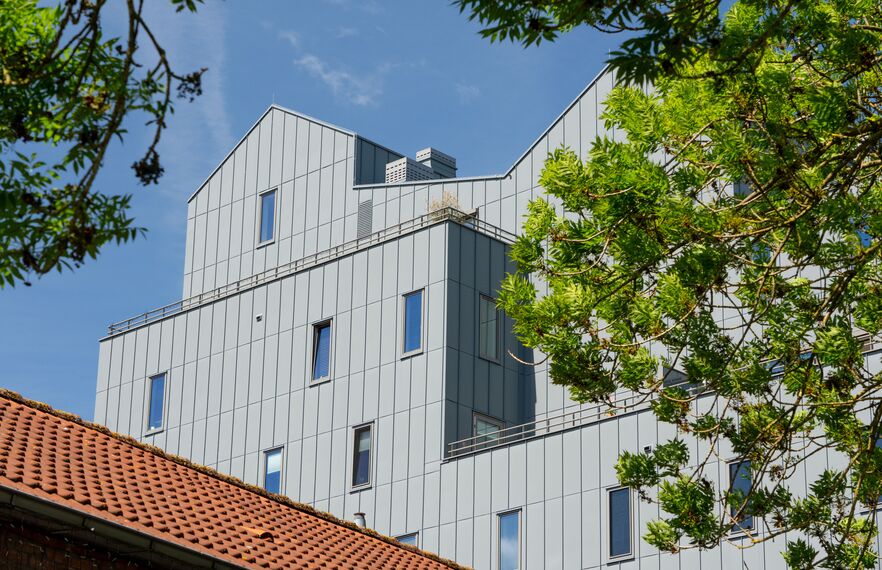 SlimLine 38 Aluminium Windows, ConceptPatio 130 Aluminium Sliding & Folding Doors and ConceptPatio 155 Aluminium Sliding & Folding Doors - Wolstad Piushaven located in Tilburg, The Netherlands