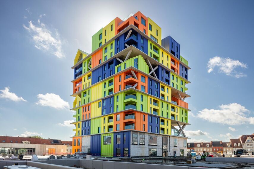 MasterLine 8 Aluminium Windows, MasterLine 8 Aluminium Doors, ConceptWall 50 Aluminium Façades and MasterPatio Aluminium Sliding & Folding Doors - Hoost located in Knokke-Heist, Belgium