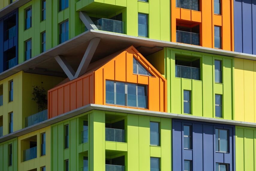 MasterLine 8 Aluminium Windows, MasterLine 8 Aluminium Doors, ConceptWall 50 Aluminium Façades and MasterPatio Aluminium Sliding & Folding Doors - Hoost located in Knokke-Heist, Belgium
