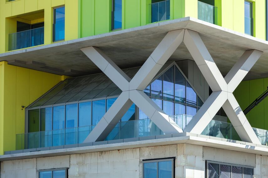 MasterLine 8 Aluminium Windows, MasterLine 8 Aluminium Doors, ConceptWall 50 Aluminium Façades and MasterPatio Aluminium Sliding & Folding Doors - Hoost located in Knokke-Heist, Belgium