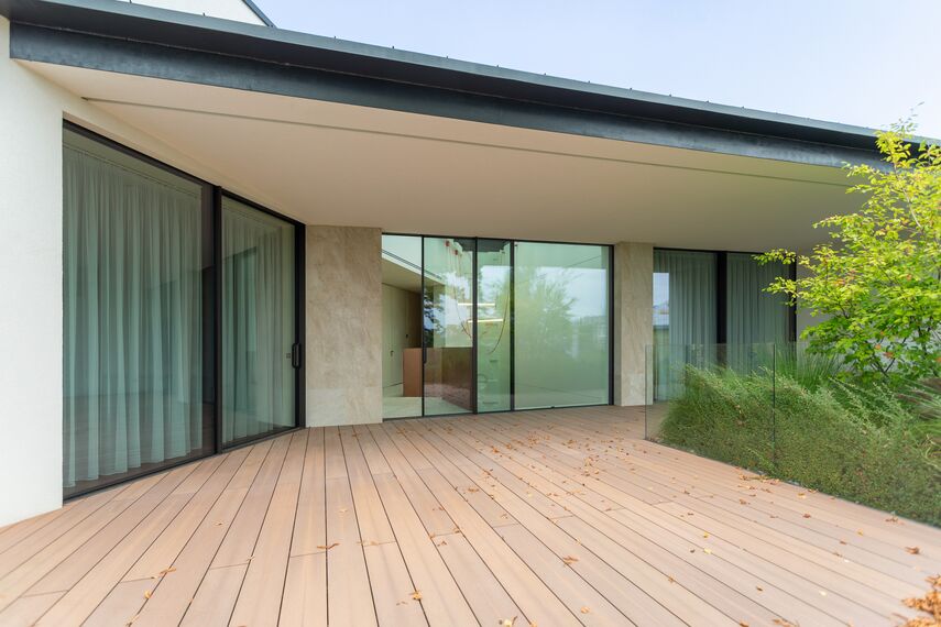 HiFinity Aluminium Sliding & Folding Doors, MasterLine 8 HI Aluminium Windows and CW 50 Attic Window Aluminium Façades - Private Residence Chernivtsi located in Chernivtsi, Ukraine