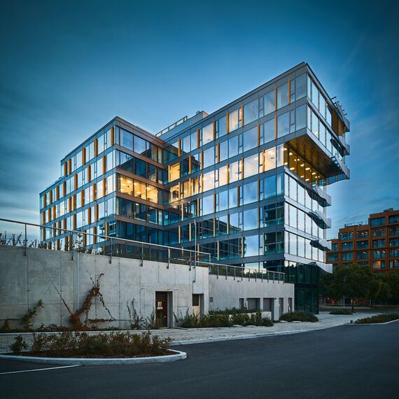 MasterLine 8-HI Aluminium Doors - Rohan City located in Prague, Czech Republic