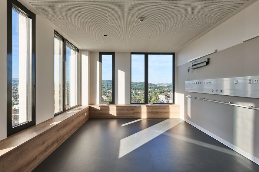 MasterLine 10 Aluminium Windows - Inselspital, University Hospital Bern located in Bern, Switzerland