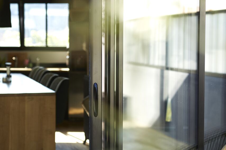 ConceptPatio 68 Aluminium Sliding & Folding Doors, ConceptFolding 77 Aluminium Sliding & Folding Doors and TS 68 Aluminium Windows - House Maison Privée - Le Pouliguen located in Le Pouliguen, France