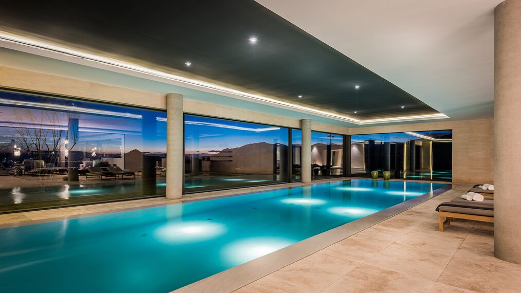 HiFinity Aluminium Sliding & Folding Doors, ConceptSystem 77 Aluminium Windows and EcoSystem 50 Aluminium Windows - Heaven 11 located in Marbella, Spain