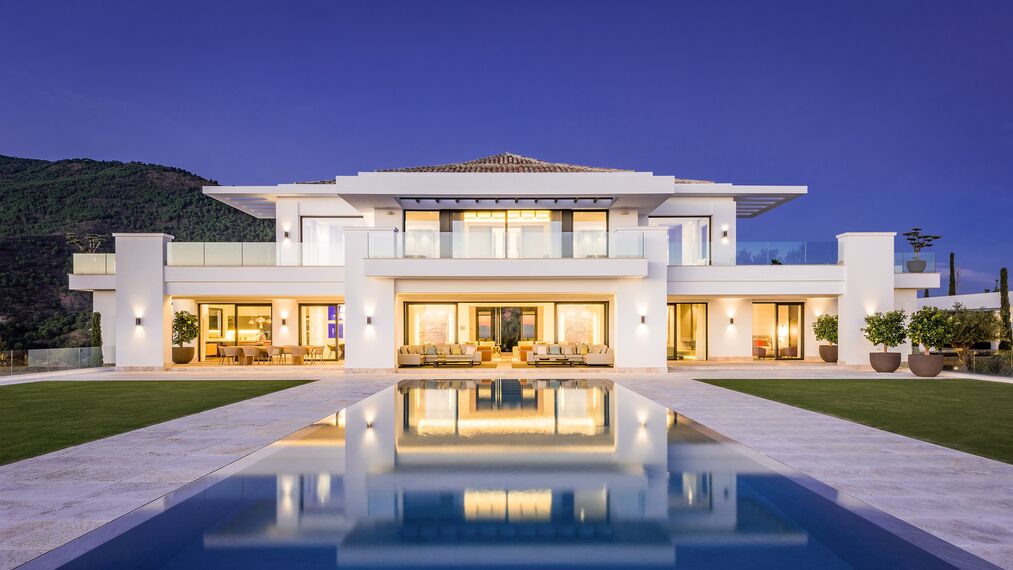 HiFinity Aluminium Sliding & Folding Doors, ConceptSystem 77 Aluminium Windows and EcoSystem 50 Aluminium Windows - Heaven 11 located in Marbella, Spain