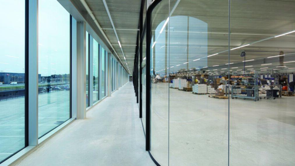 ConceptFolding 77 Aluminium Sliding & Folding Doors and ConceptWall 50 Aluminium Façades - DC New Logic III located in Tilburg, The Netherlands