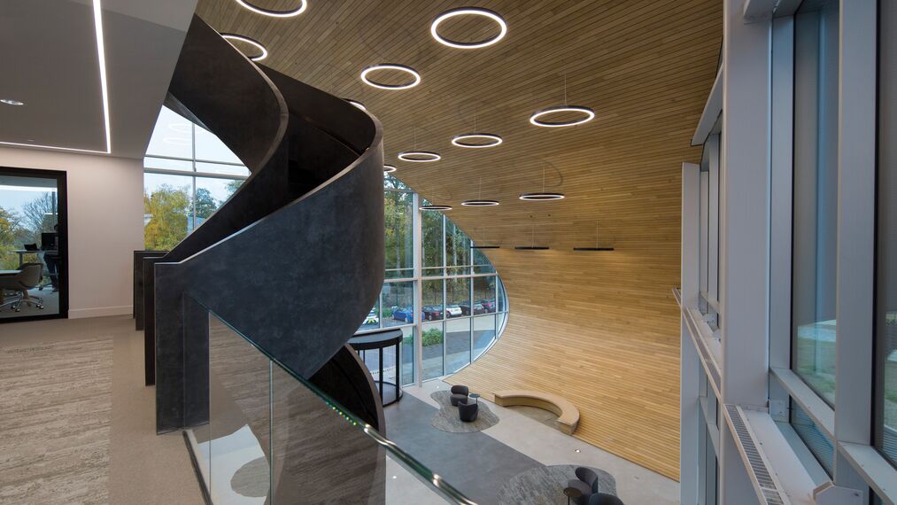 ConceptFolding 77 Aluminium Sliding & Folding Doors and ConceptWall 50 Aluminium Façades - DC New Logic III located in Tilburg, The Netherlands