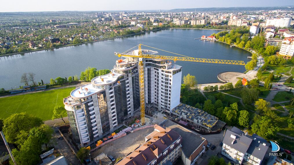 MasterLine 8-HI Aluminium Doors and CW 50-HI Aluminium Façades - Parus located in Ivano-Frankivsk, Ukraine