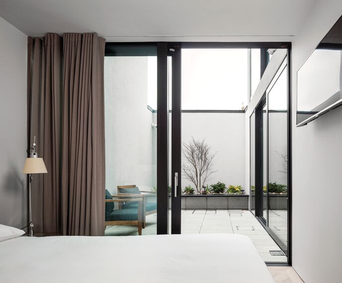 ConceptSystem 77 Aluminium Doors and CS 77 Fire Proof Aluminium Doors - Percy Lane located in Dublin, Ireland
