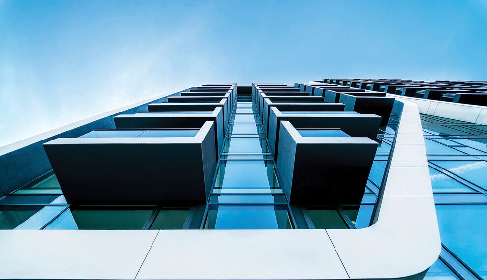 ConceptWall 50 Aluminium Façades and ConceptSystem 77 Aluminium Windows - Apartmentcomplex A3 Advanced Architecture Apartments located in Sofia, Bulgaria