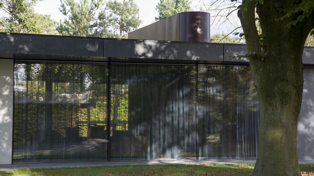 ConceptWall 50 Aluminium Façades - Villa Villa X located in Brabant, The Netherlands