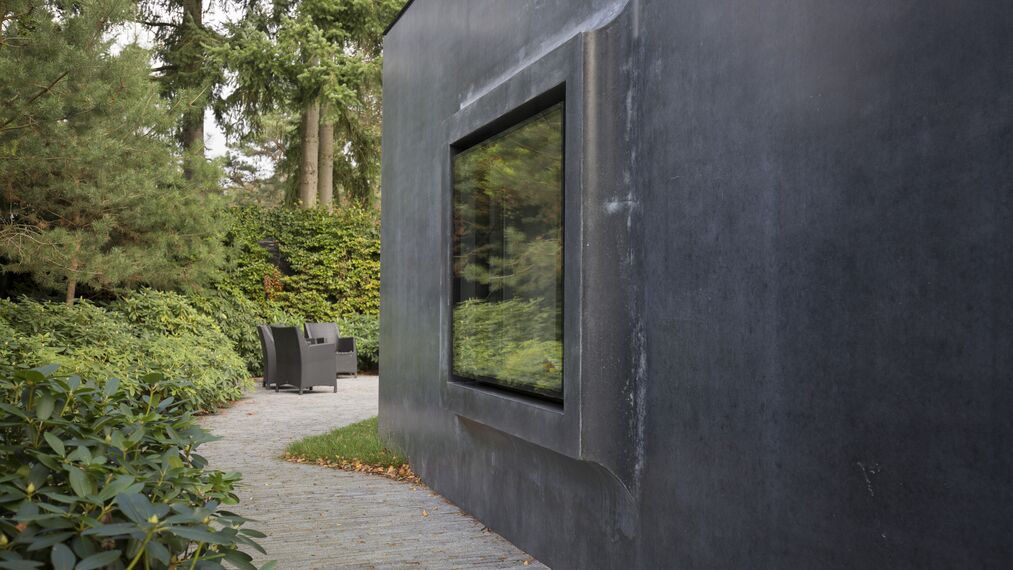 ConceptWall 50 Aluminium Façades - Villa Villa X located in Brabant, The Netherlands