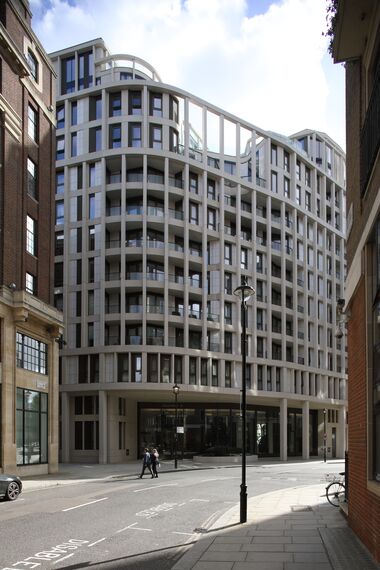 ConceptWall 50 Aluminium Façades and ConceptSystem 77 Aluminium Windows - Cleland House located in London, United Kingdom