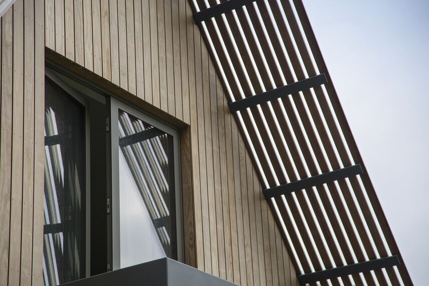 CS 86-HI (c) Cancelled Systems, ConceptWall 50 Aluminium Façades and HiFinity Aluminium Sliding & Folding Doors - Forest villa Voorschoten located in Voorschoten, The Netherlands